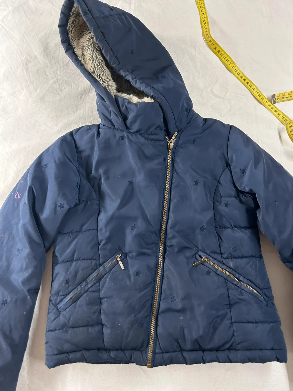 Navy blue Okaïdi puffer jacket size 10 years – photo 2